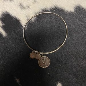 alex & ani | j bracelet